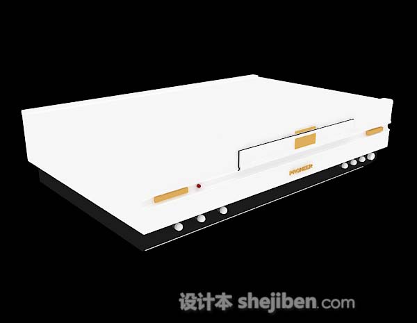 家庭简单DVD3d模型下载