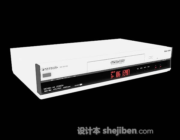 松下DVD3d模型下载