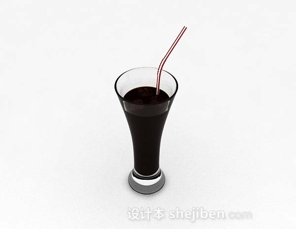 休闲饮料3d模型下载
