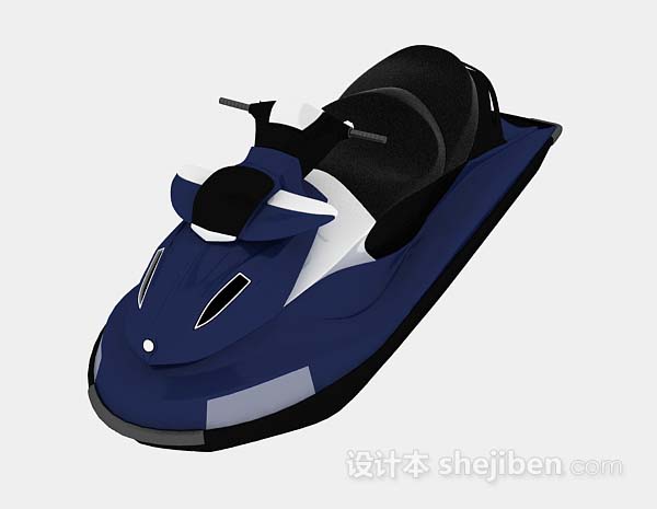 海上摩托3d模型下载