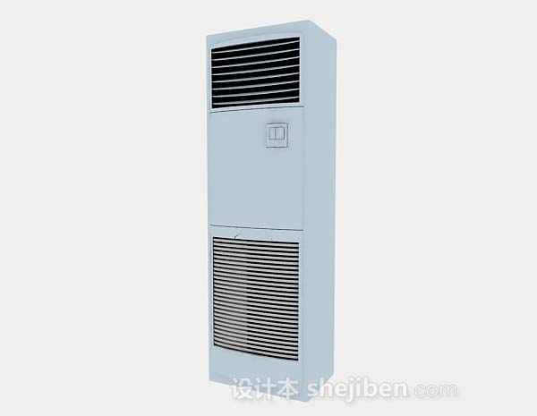 立式空调3d模型下载