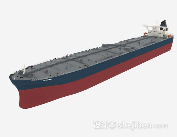 货轮3d模型下载