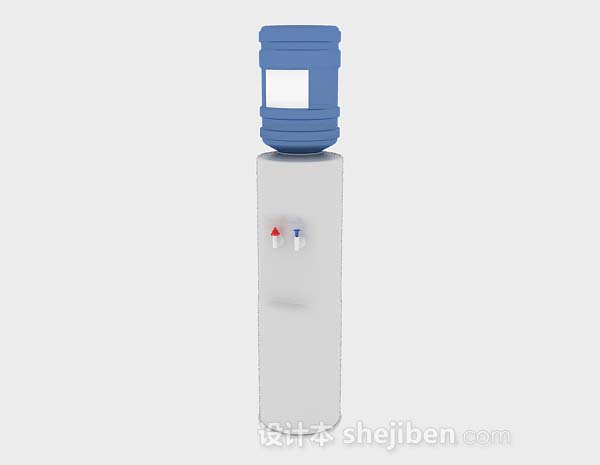 饮水机3d模型下载