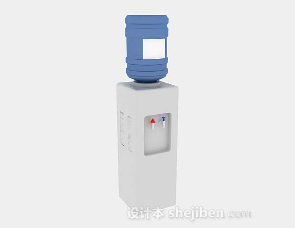 饮水机3d模型下载