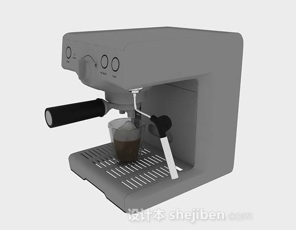 灰色雪糕机3d模型下载