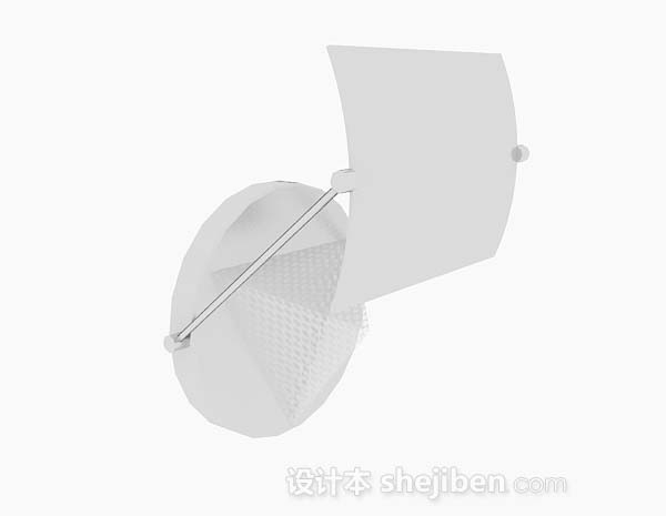 家居简约壁灯3d模型下载
