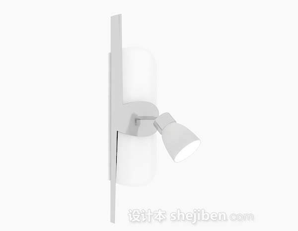 简约壁灯3d模型下载