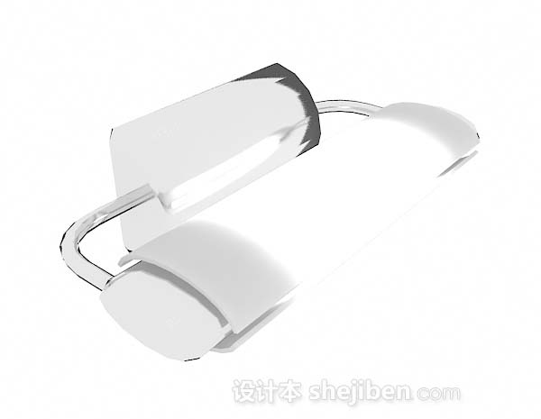 简约壁灯3d模型下载