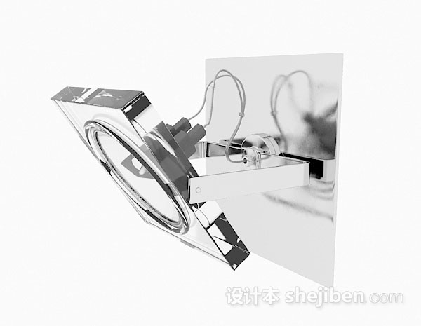 个性壁灯3d模型下载