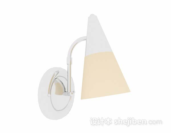 个性简约壁灯3d模型下载