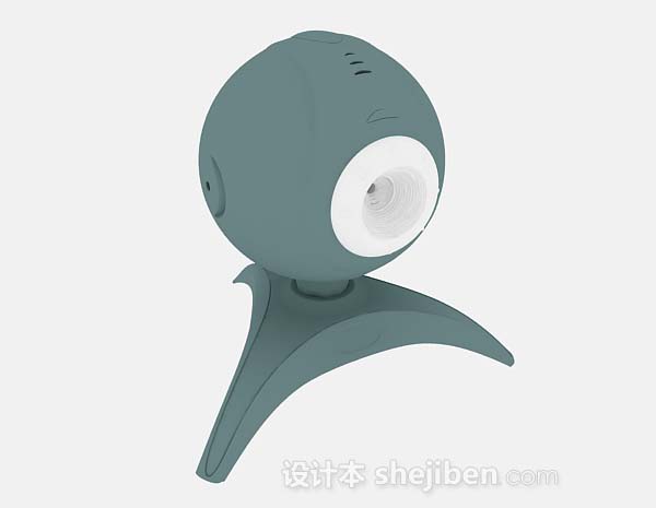绿色摄像头3d模型下载