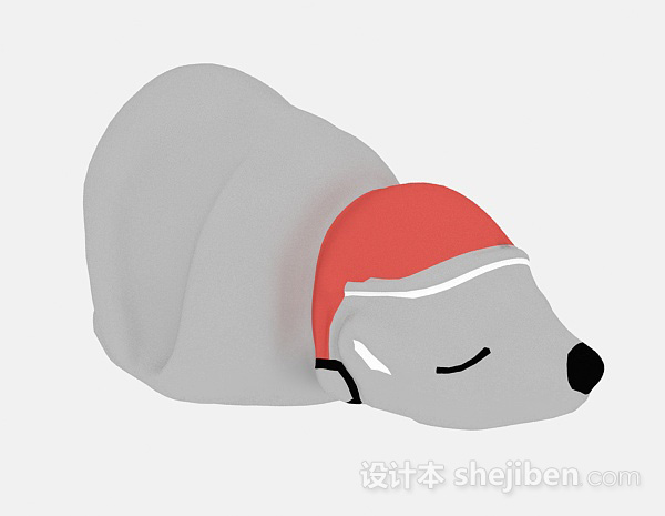 儿童玩具熊3d模型下载