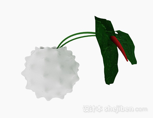 室内盆栽3d模型下载