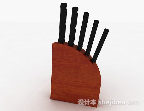 厨房刀具3d模型下载
