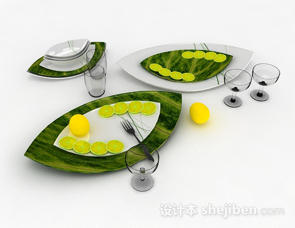 柠檬3d模型下载