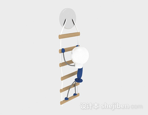 现代风格家居创意挂件3d模型下载