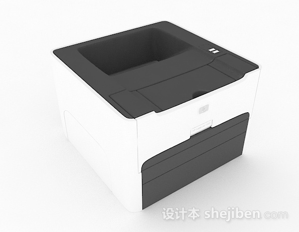 复印机3d模型下载
