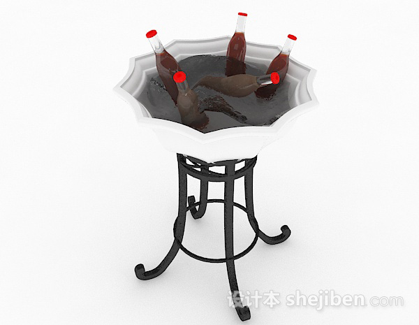 可乐3d模型下载