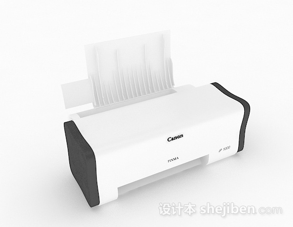 佳能打印机3d模型下载