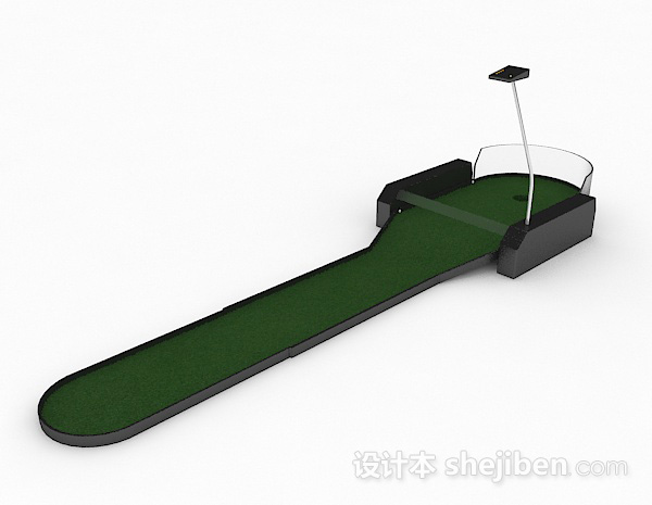 室内高尔夫球3d模型下载