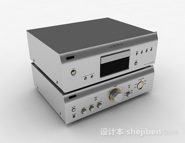 家庭影音放映机3d模型下载