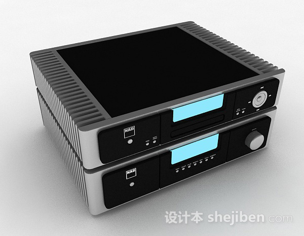 家庭影音放映机3d模型下载