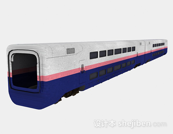 火车车厢3d模型下载