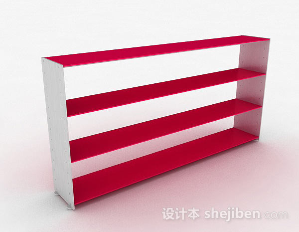 简约家居墙柜3d模型下载