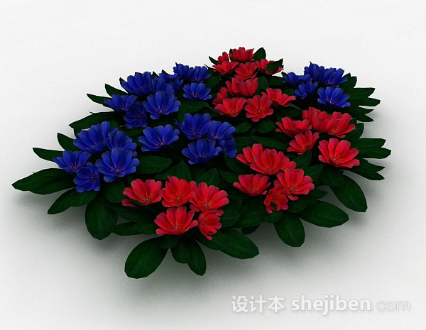观赏型户外植物3d模型下载