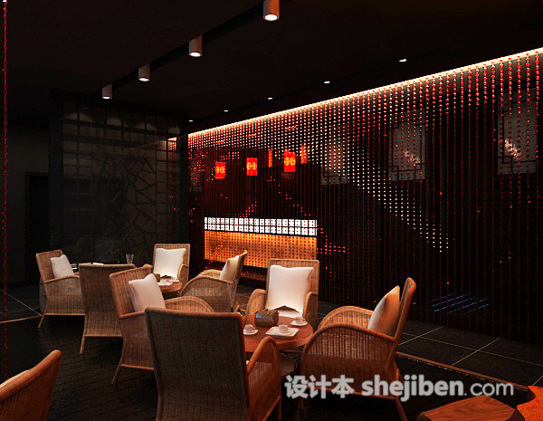 茶楼设计3d模型下载