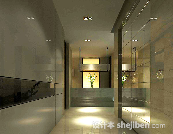 走廊3d模型下载