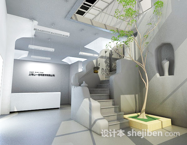 别墅室内设计3d模型下载