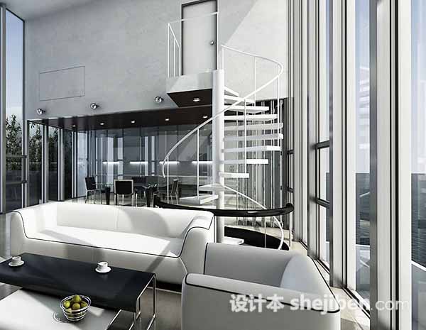 客厅3d模型下载