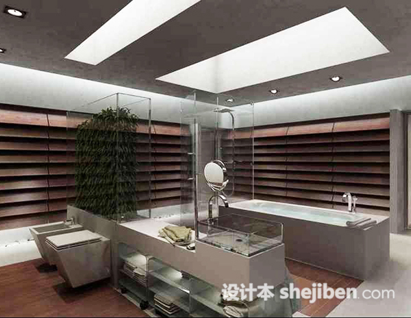 卫生间3d模型下载