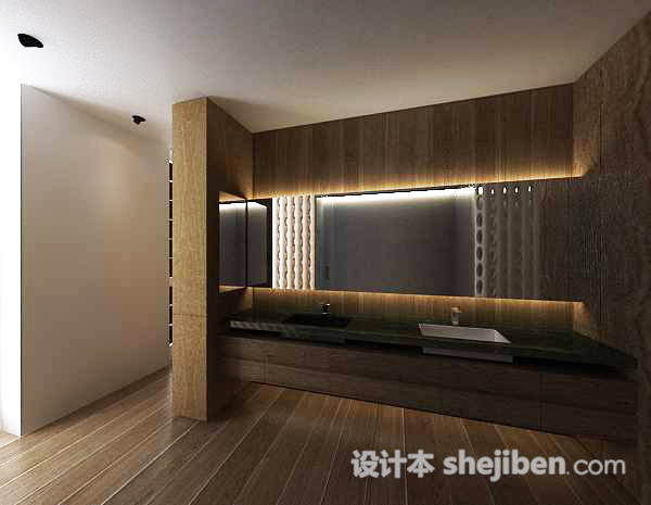卫生间3d模型下载