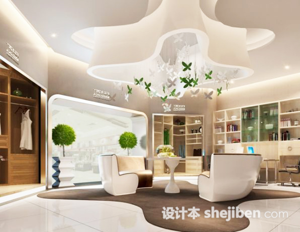 婚纱店3d模型下载