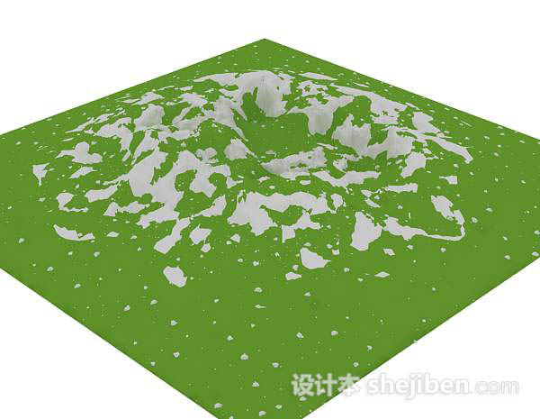 山体地形3d模型下载