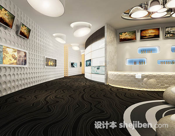 电影院大厅3d模型下载