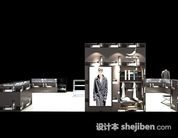 首饰专卖店3d模型下载