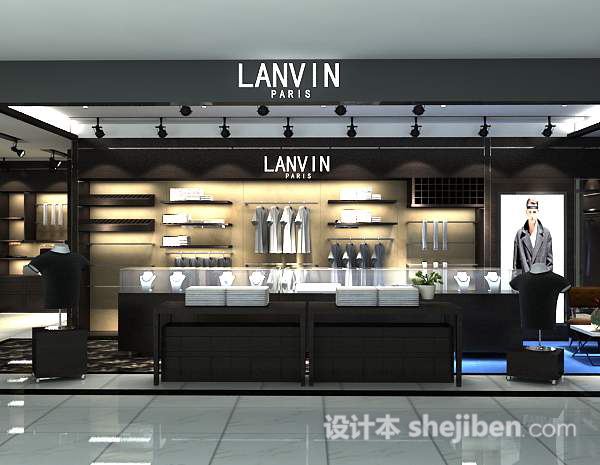 包专卖店3d模型下载