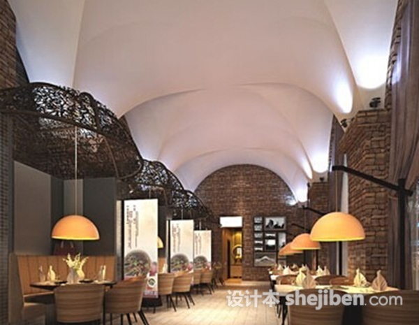 餐饮店3d模型下载