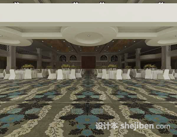 餐厅3d模型下载