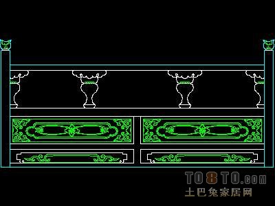 中式栏杆图块26个