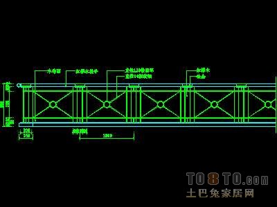 西式栏杆、现代式栏杆、铁艺栏杆图块60个