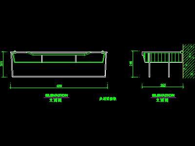 洁具cad图块素材108--CAD空间素材