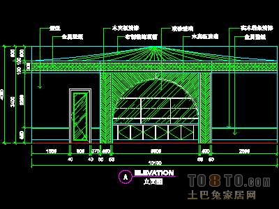 餐饮类空间实套、风味餐厅详图4套