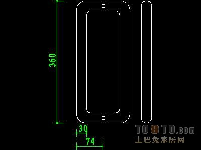 门图块006-门拉手、门锁、门饰117个