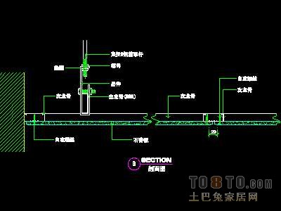 装饰构造、顶棚详图13套