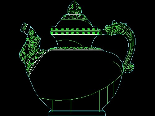 工艺品cad图纸素材51--CAD图块素材