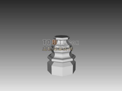 欧式构件006（83套）3d模型下载